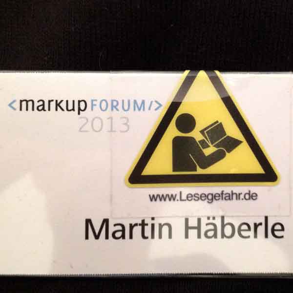Markupforum 2013